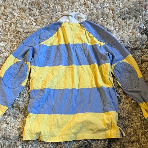 Ralph Lauren Yellow and White Polo Shirt - Picture 3 of 4